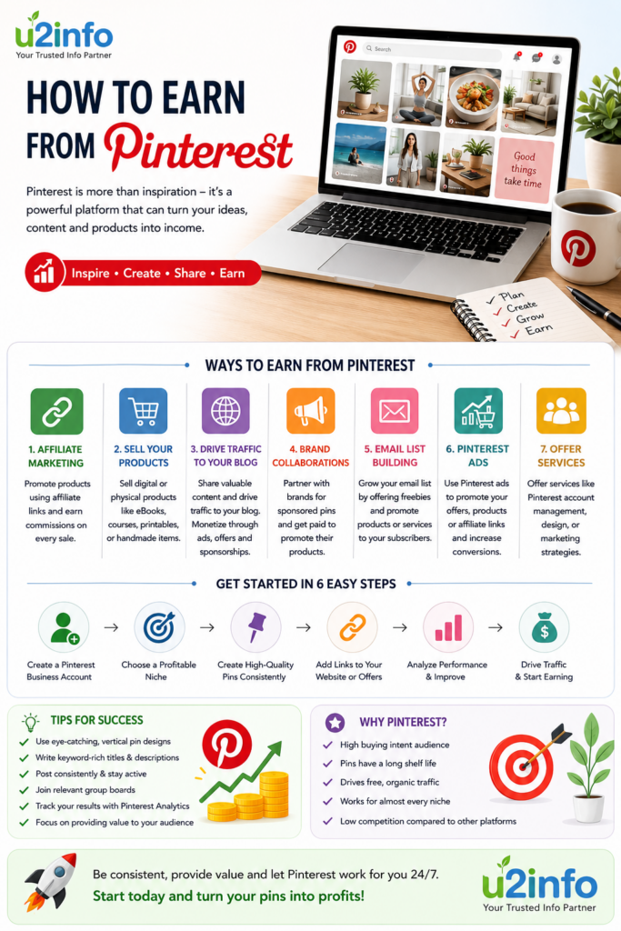 earn from pinterest